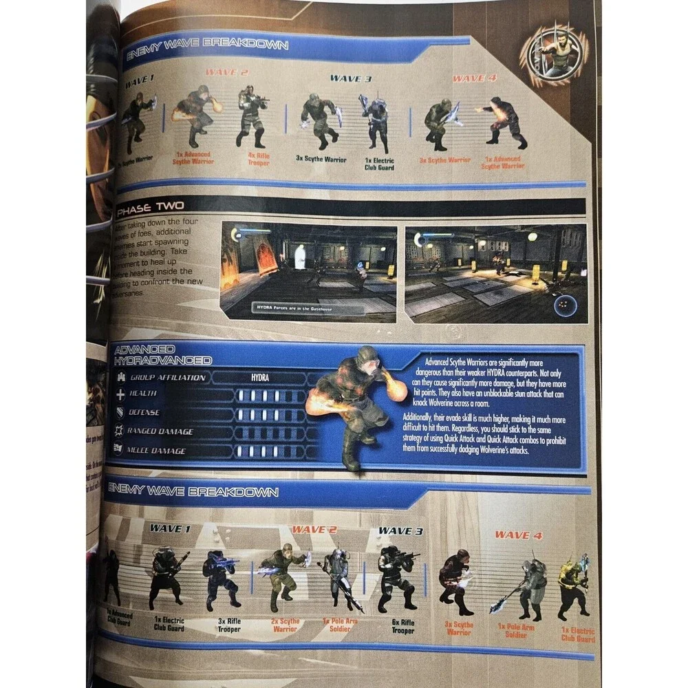 Bradygames XMen The Official Game Strategy Guide For PS 2, Xbox, PC Cd Rom GCube